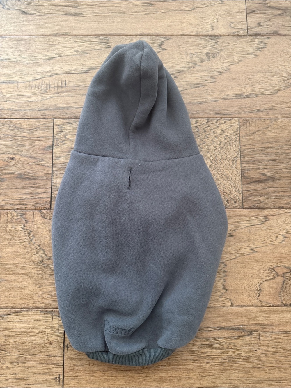 Comfrt Gray Pullover Pet Hoodie Large